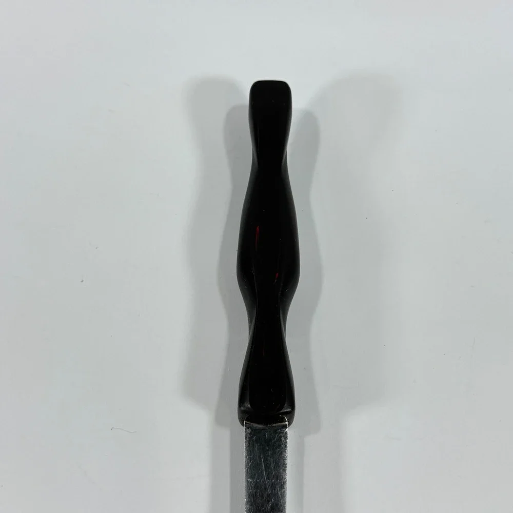 Cutco 17 KD Serving Spoon Brown Swirl Handle Stainless Steel Basting Utensil USA